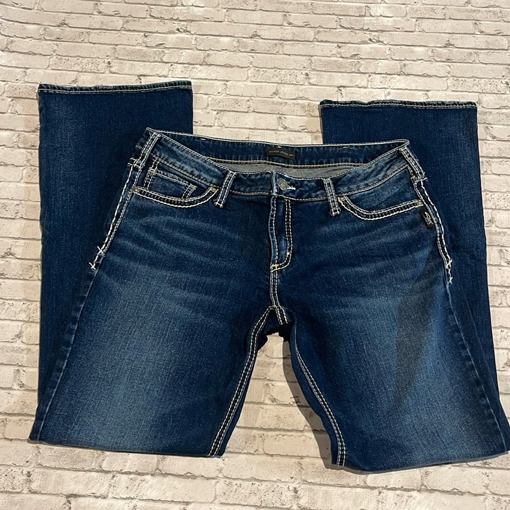 ***everything discounted****
Silver Jeans Suki Bootcut W32/L33